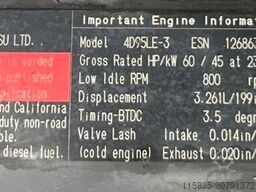 Komatsu WA 80-5/4.1 Schaufel/Paletten Gabel
