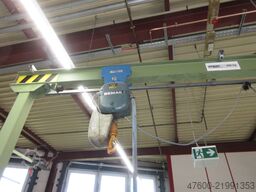 Zasche Portalkran Hallenkran Bockkran KP500 3,5m 500Kg Demag 250Kg Kettenzug