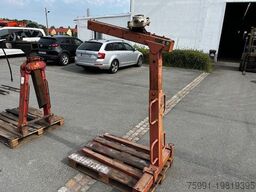 verschiedene Ladekran Anbauteile