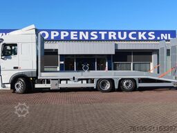 DAF XF 450 6x2 Oprijwagen vloerhoogte 100 cm + 2x  ...