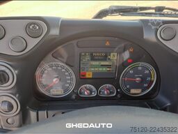 IVECO AD190D42 - CASSONE RIB. TRILATERALE CON GRU DIETRO CABINA
