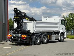 MAN TGS 33.440 6x4 BL Tajfun Liv L150K Recycling Kran