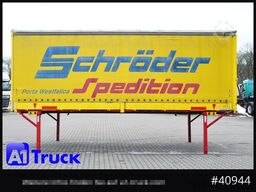 KRONE 7.45, Bordwand + Schiebeplane, Edscha,