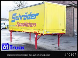 KRONE 7.45, Bordwand + Schiebeplane, Edscha,