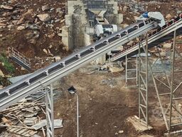 Polygonmach 350 tons per hour stationary crushing, screenin...