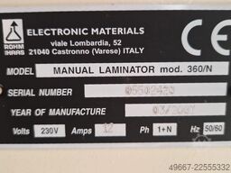 LAMINATOR manual 360 N