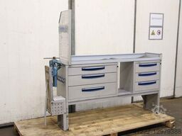 Sortimo mit Schraubstock / 6 Schubladen