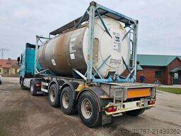 VAN HOOL Tankchassis + Tankcontainer