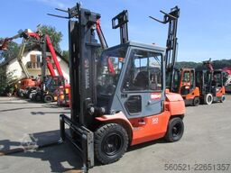 Toyota 3,5 Ton. - Zinkenversteller + Seitenschieber