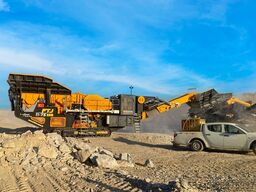 FABO Tracked Screen Mobile Screening Plant FTJ-1175 FTB-1550