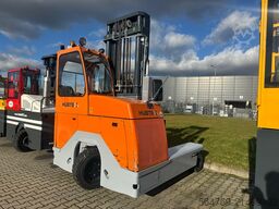 Hubtex DQ45/Only 3309 h/Telescopic forks