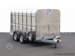 Ifor Williams TA510G | 12x6 | RAMPE-/TÜR-KOMBI 372X178X183CM VIEHANHÄNGER | 2X LÜFTUNG