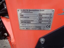 KUBOTA R085 SW + Klappschaufel + Gabeln