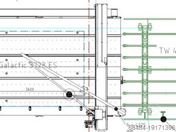 Hegla Galactic 3728 ES cutting line