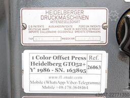 Heidelberg GTO52+