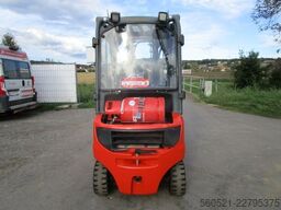 Linde H16T GAS Triplex-Freihub + Seitenschieber