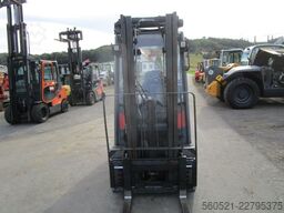 Linde H16T GAS Triplex-Freihub + Seitenschieber
