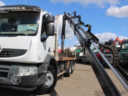 Renault Kerax 370 + HIAB 166-4 HIDRUO + 6X4 + MANUAL + ...