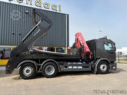 Volvo FE 6 X 2 + HMF 1680  + CONTAINER SYSTEM