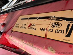 Volvo FE 6 X 2 + HMF 1680  + CONTAINER SYSTEM