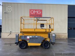 Haulotte Compact 12DX, Schaar hoogwerker, 4X4 Diesel