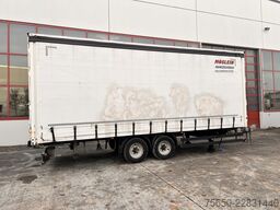 Möslein TPW 105 D 7,30  Tandem- Schiebeplanenanhänger zum Durchladen