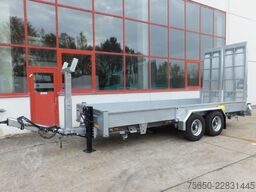 Möslein TT 11-E6x2  Tieflader für Fräsen breiten Rampen, Neu
