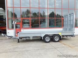 Möslein TT 11-E6x2  Tieflader für Fräsen breiten Rampen, Neu