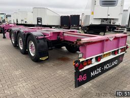 Broshuis 3UCC-39/45 Multi / 2x Extandable / 2x Lift Axle