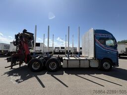 VOLVO FH 16 750 6X4R HOLZTRANSPORTER MIT PENZ 12Z KRAN, RETARDER