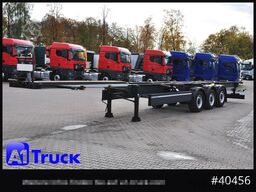 KRONE Container Chassi lang, 2 x 7,45 Wechselbrücken, wenig genutzt..