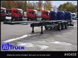 KRONE Container Chassi lang, 2 x 7,45 Wechselbrücken, wenig genutzt..