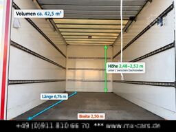 MAN TGL 8.190 Koffer Möbel Maxi 6,76 m lang 43 m³