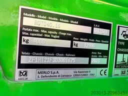 Merlo MERLO Roto 40.16 Teleskoplader 557h Stapler