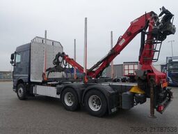 DAF XF 510 MIT PENZ LADEKRAN 15Z8.70 INKL. HOLZGREIFER 6X4
