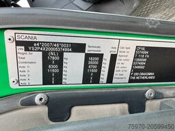 Scania P250 4x2 2015 CLOSED BOX + TAIL LIFT