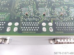 Siemens 6SN1118-0DJ21-0AA1 Regelungseinschub SIMODRIVE Version B SN:T-V82005550