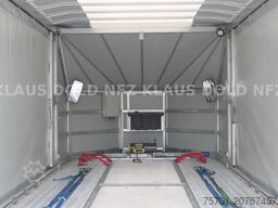 Moetefindt Autotransporter mit Planenaufbau