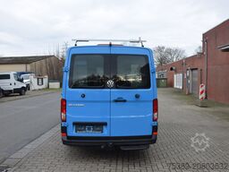 VW Crafter 35 Flach Werkstattwagen Regale AHK Klima