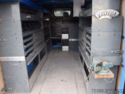 VW Crafter 35 Flach Werkstattwagen Regale AHK Klima