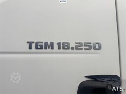 MAN TGM 18.250 Box Truck / Jetting Truck – 110,000 km
