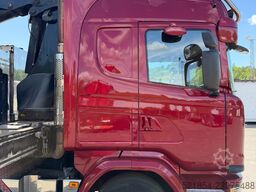 Scania G490 8x2*6, Hooklift + Crane PK34002, 2015
