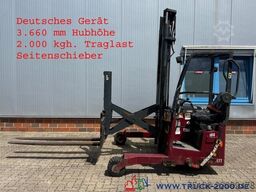 Moffett Mitnahmestapler M4 20.1 Duplex Mast 3.66 m 2.0t.