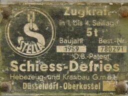 Schies-Defries Handbetätigt