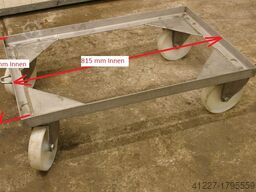 Edelstahl 825 x 550 mm