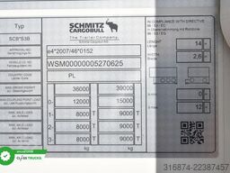 SCHMITZ CARGOBULL SKO FP 60 ThermoKing SLXi 300