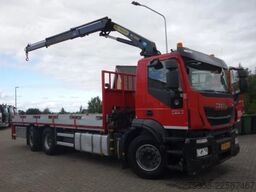 Iveco AD260SY/PS STRALIS 360PK,13 TON PALFINKER KRAAN