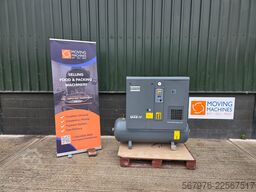 Atlas Copco Airpower B.V. GX5 FF Rotary Screw Compressor and Tank