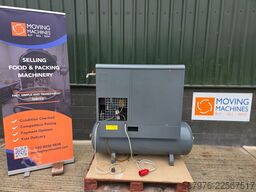 Atlas Copco Airpower B.V. GX5 FF Rotary Screw Compressor and Tank