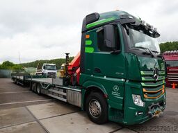Mercedes-Benz Actros 2542 6x2 machine/car transport combi wit...